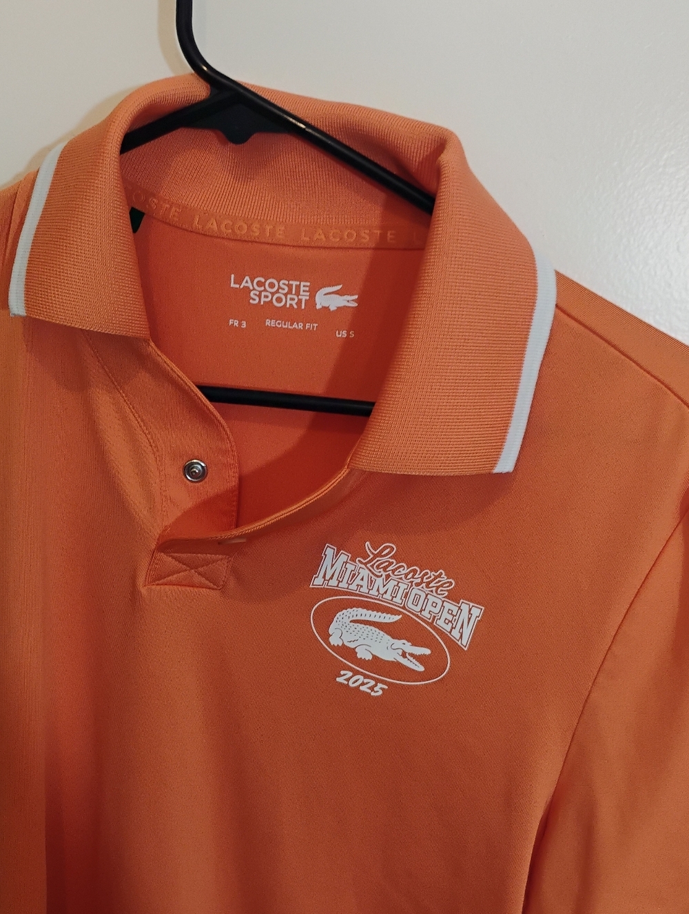 Lacoste Sport Miami Open Polo Shirt US  Small 3